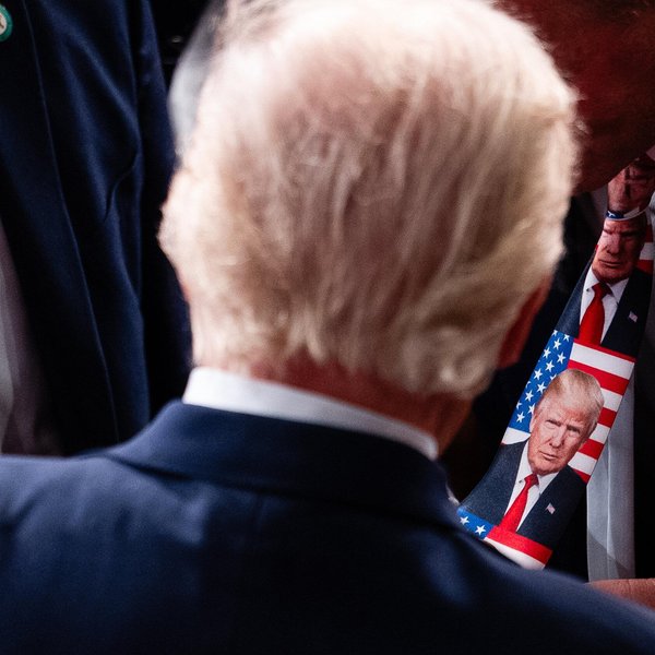 Artwork for Trump’s Fantasy State of the Union