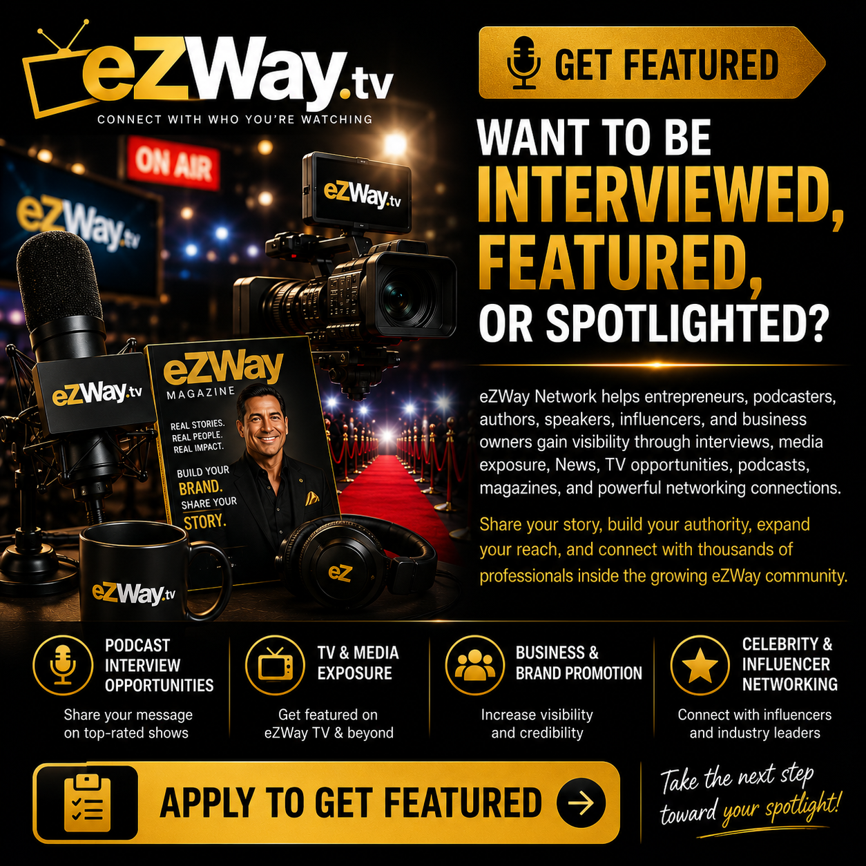 Get Featured on eZWay