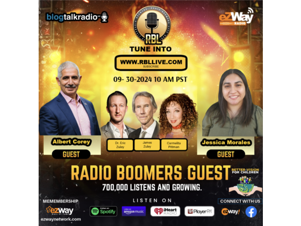 RBL-RADIO BOOMERS LIVE EP S9 EP 227: Albert Corey / Jessica Morales