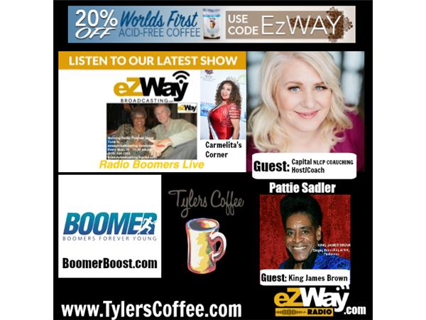 Radio Boomers Live 06-04 Feat. Pattie Sadler & King James Brown