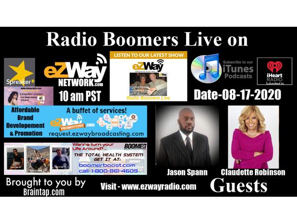 RBL – 08-17-2020 on eZWay Broadcasting Feat. Jason Spann, Claudette Robinson