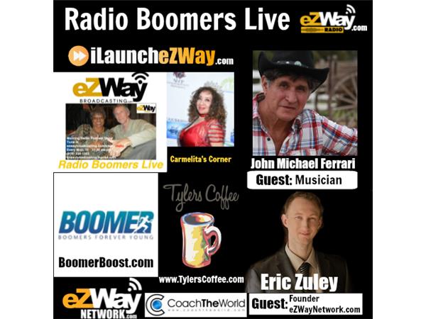 Radio Boomers Live 07-02-2018 Feat. John Michael Ferrari, Eric Zuley