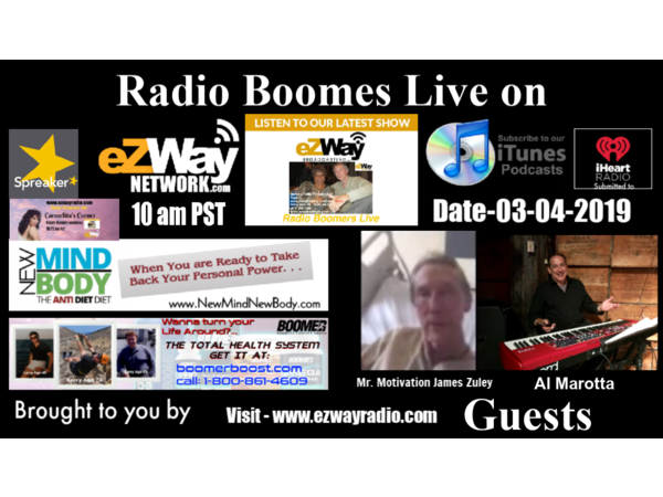 Radio boomers live S8 EP 18 Feat. James Zuley & Al Marotta