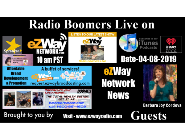 Radio Boomers Live S8 EP 25 Feat. Barbara Joy Cordova