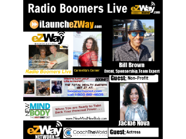 Radio Boomers Live 2019 Ep 2 S8 Feat. Bill Brown & Jackie Nova