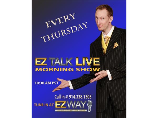 Adrian Paul Visits EZ TALK LIVE hosted by Eric EZ Zuley on EZWAY BROADCASTING