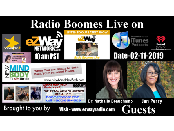 Radio Boomers Live S8 Ep 12 Feat. Dr Nathalie Beauchamp, Council Women Jan Perry