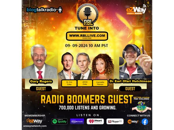 RBL-RADIO BOOMERS LIVE EP S9 EP 225: Gary Rogers/ Dr. Earl Ofari Hutchinson