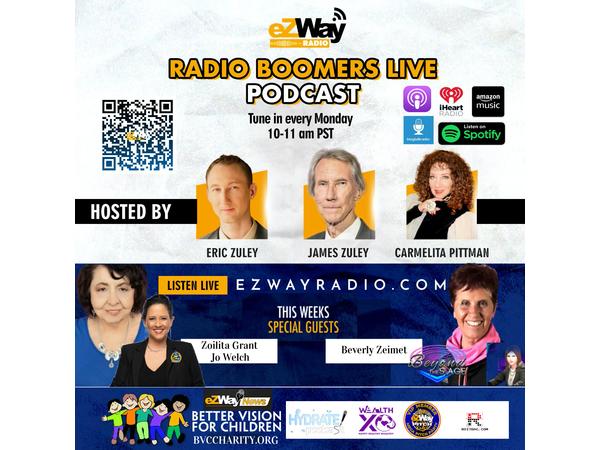 RBL-RADIO BOOMERS LIVE EP S9 EP 215: Zoilita Grant, Jo Welch, Beverly Zeimet