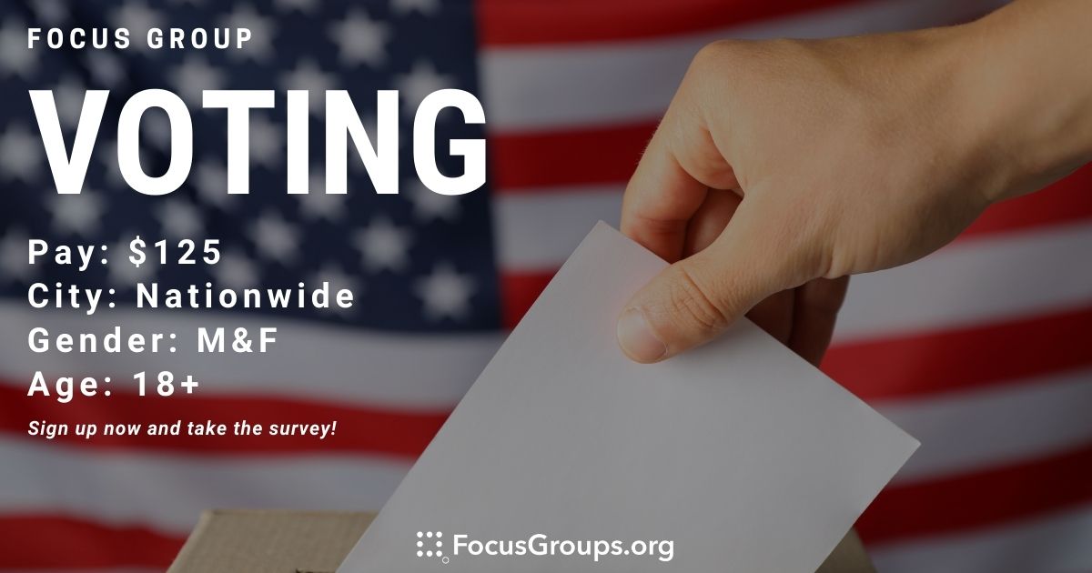 Focus Group on Voting - FocusGroups.org