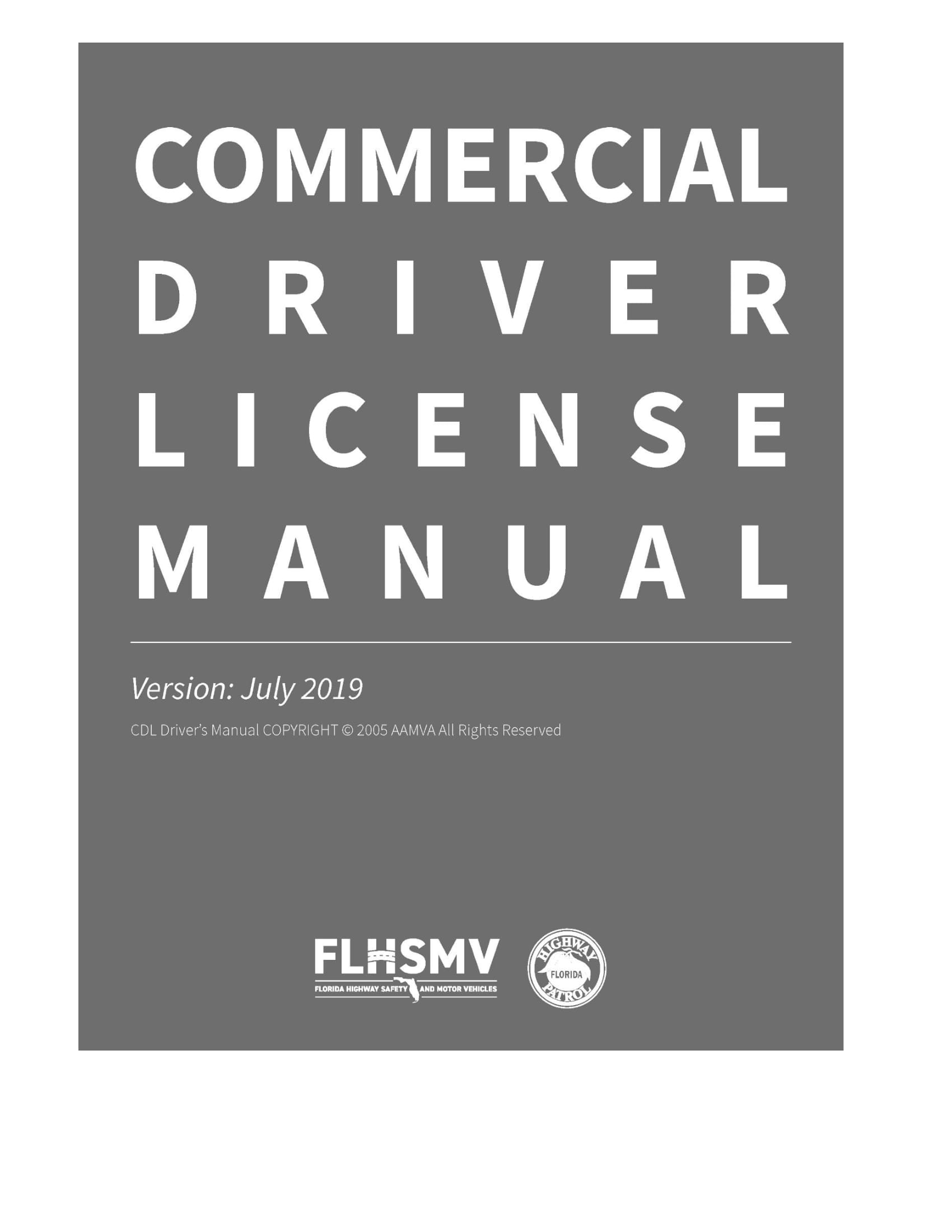 Florida CDL Handbook Online 2024 (Updated) FL