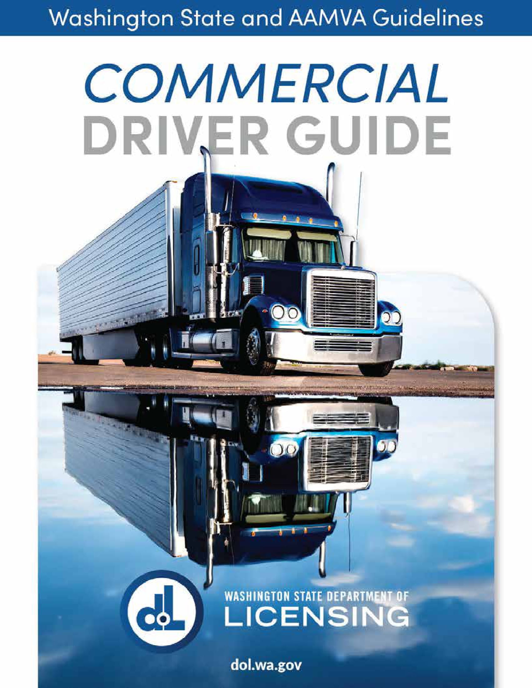 Washington CDL Handbook Online 2025 (Updated) WA