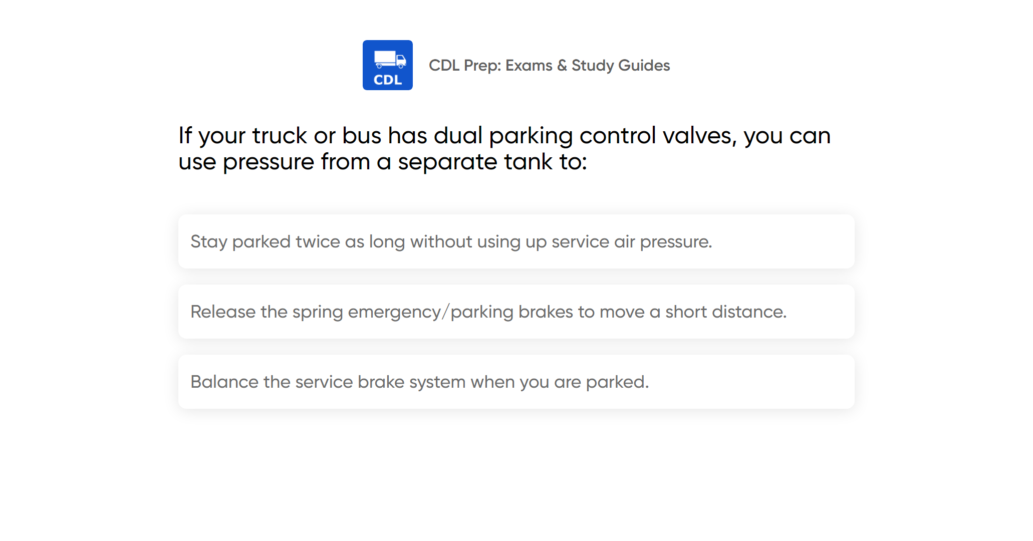 What Is Dual Parking Control Valves