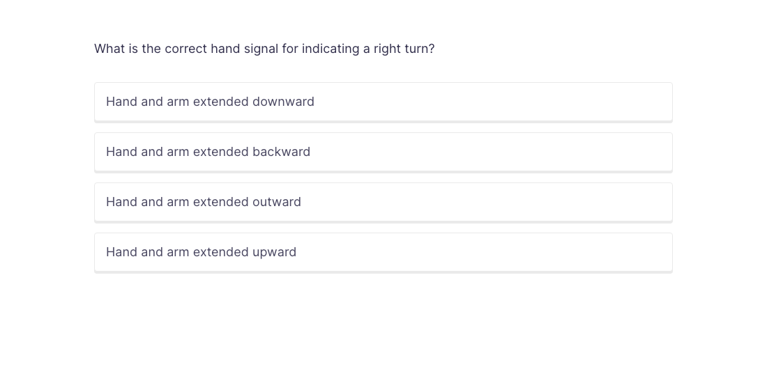 what-is-the-correct-hand-signal-for-indicating-a-right-turn