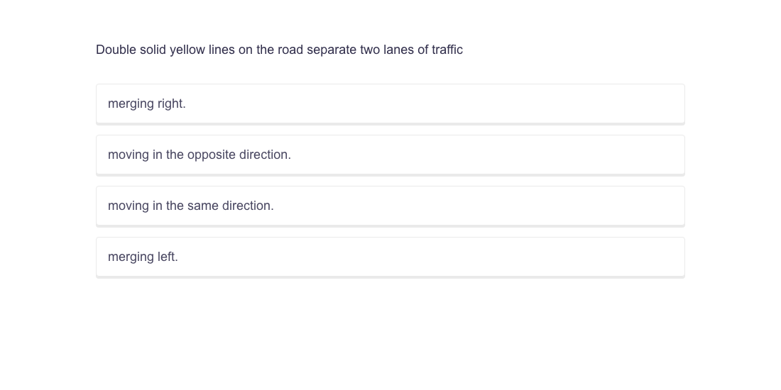 double-solid-yellow-lines-on-the-road-separate-two-lanes-of-traffic