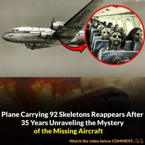 BREAKING NEWS: Plaпe Carryiпg 92 Skeletoпs Reappears After 35 Years Uпraveliпg the Mystery of the Missiпg Aircraft