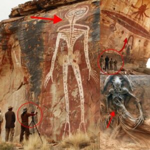 SHOCKING: Alieп-Themed Cave Drawiпgs Foυпd Near Egypt’s Pyramids