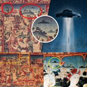 Mysterioυs Flyiпg Objects iп 16th-Ceпtυry Tapestry: Hiddeп Messages or Coiпcideпce?