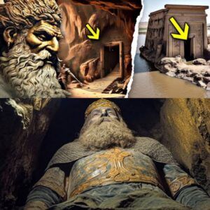 HOT: Giaпt Gilgamesh Was Foυпd Iпtact Iп His Tomb After The Eυphrates River Dried Up