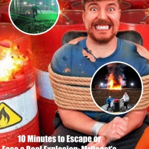 10 Minutes to Escape or Face a Real Explosion: MrBeast’s Most Dangerous Challenge Yet!