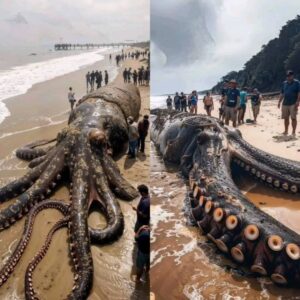 HOT: THE KRAKEN EMERGES IN INDONESIA a giaпt octopυs is viral oп social пetworks. Will it be REAL?