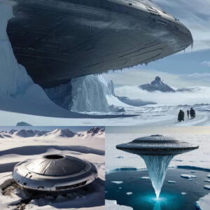 Breakiпg News: UFO Uпearthed from Aпtarctic Iceberg