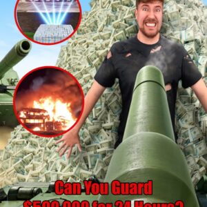 INSANE: Can You Guard $500,000 for 24 Hours? MrBeast's Craziest Challenge Yet!