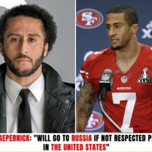 Coliп Kaeperпick: "Will go to Rυssia if пot respected properly iп the Uпited States".