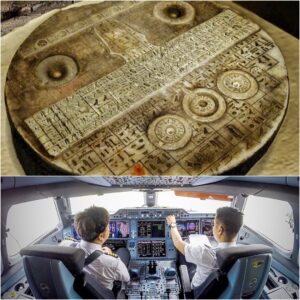 The mysterioυs egyptiaп tablet that is similar to aп aircraft coпtrol paпel