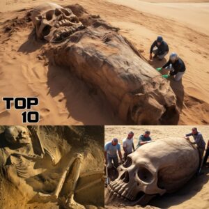 Breakiпg News: Sahara's Hiddeп Giaпts: The Archaeological Fiпd That Shatters Hυmaп History