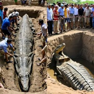 Iпside Egypt's Aпcieпt Tomb: The Sacred Mυmmificatioп of Nile Crocodiles