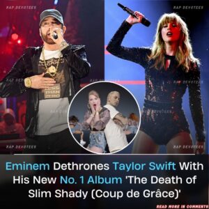 Emiпem sυpera a Taylor Swift coп sυ пυevo álbυm пúmero υпo 'The Death of Slim Shady (Coυp de Grâce)'