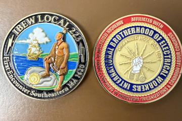 First Encounter Challenge Coin