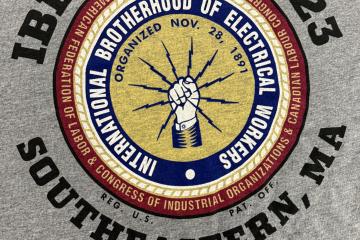 IBEW Local 223 T-Shirt Grey Medium