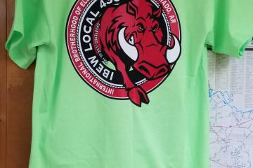 Lime Hog Short Sleeve XLg.