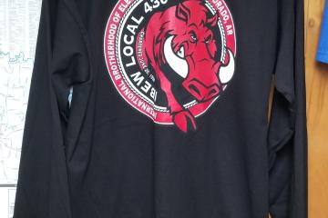 Black Hog Long Sleeve XLg.