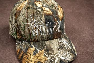 CAMO IBEW Hat