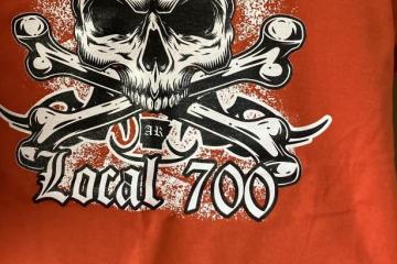Short Sleeve Skulls Medium-X-Large