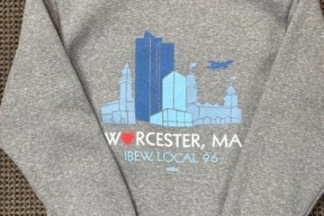 Gray Hoodie Sweatshirt