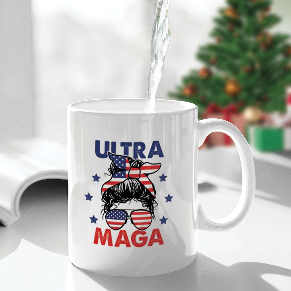 Ultra Maga Mug Ultra Maga Us Girl Coffee Mug