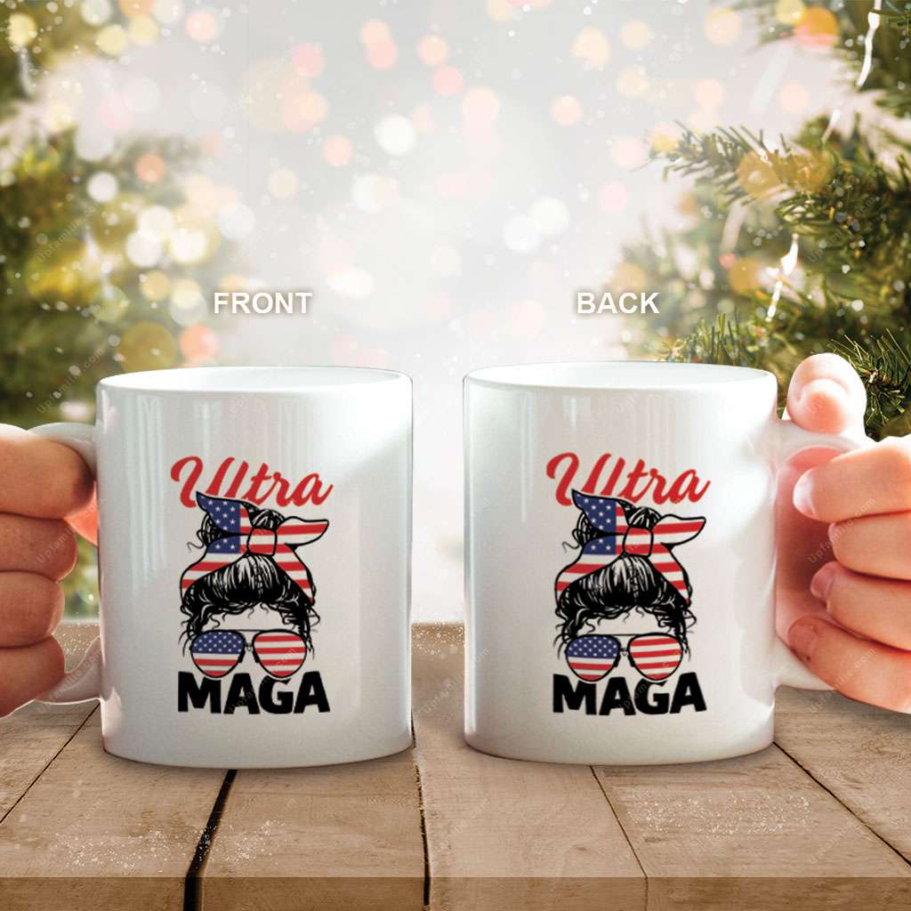 Ultra Maga Mug Ultra Maga Us Mom Coffee Mug