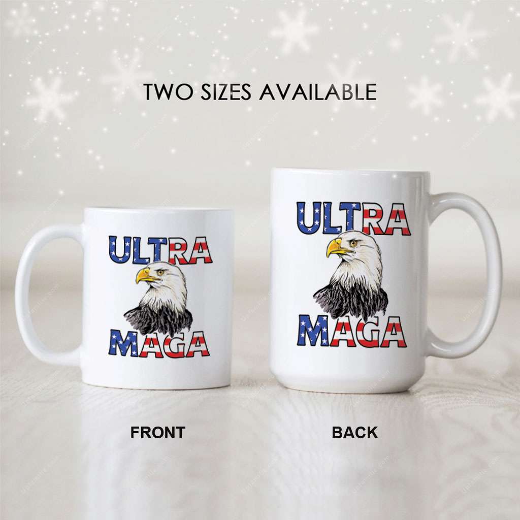 Ultra Maga Mug Ultra Maga Eagle Coffee Mug