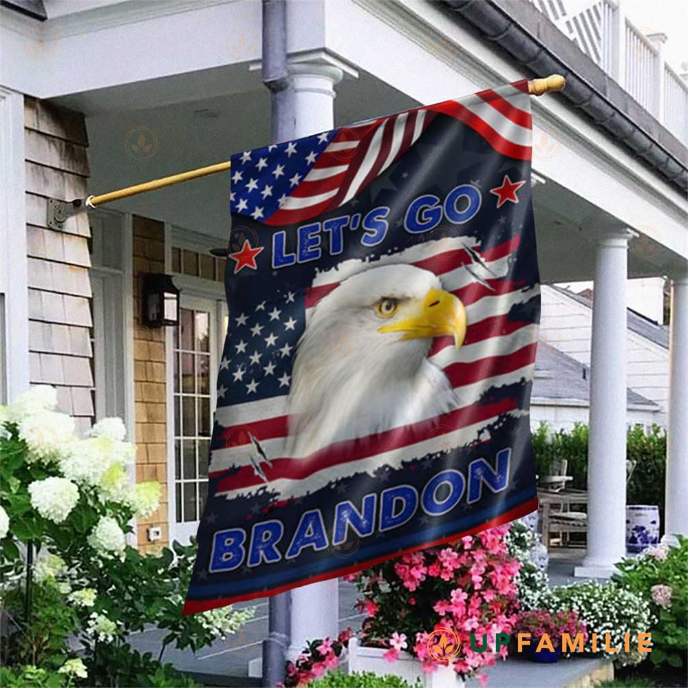 Let's Go Brandon Flag Eagle Vintage Flag