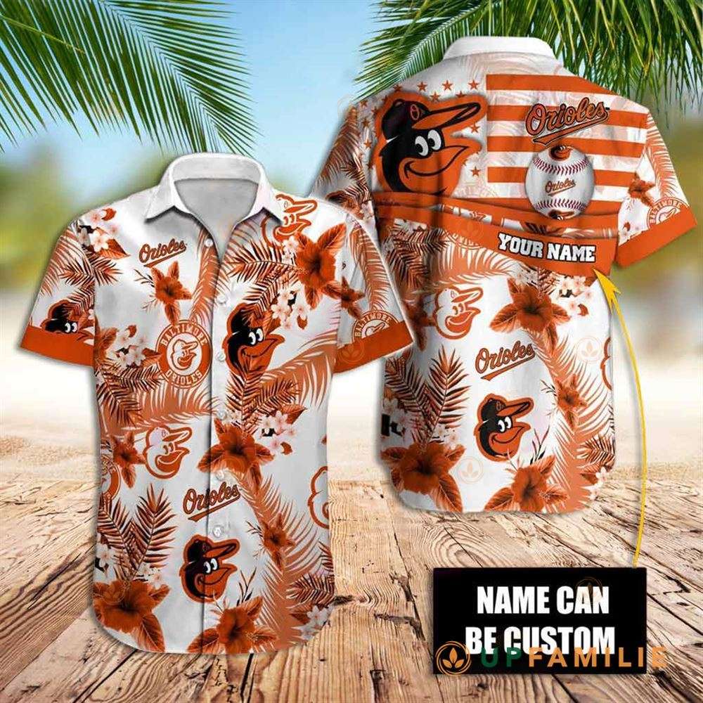 Orioles Hawaiian Shirt 2023 Hibiscus Flower Tropical Shirt
