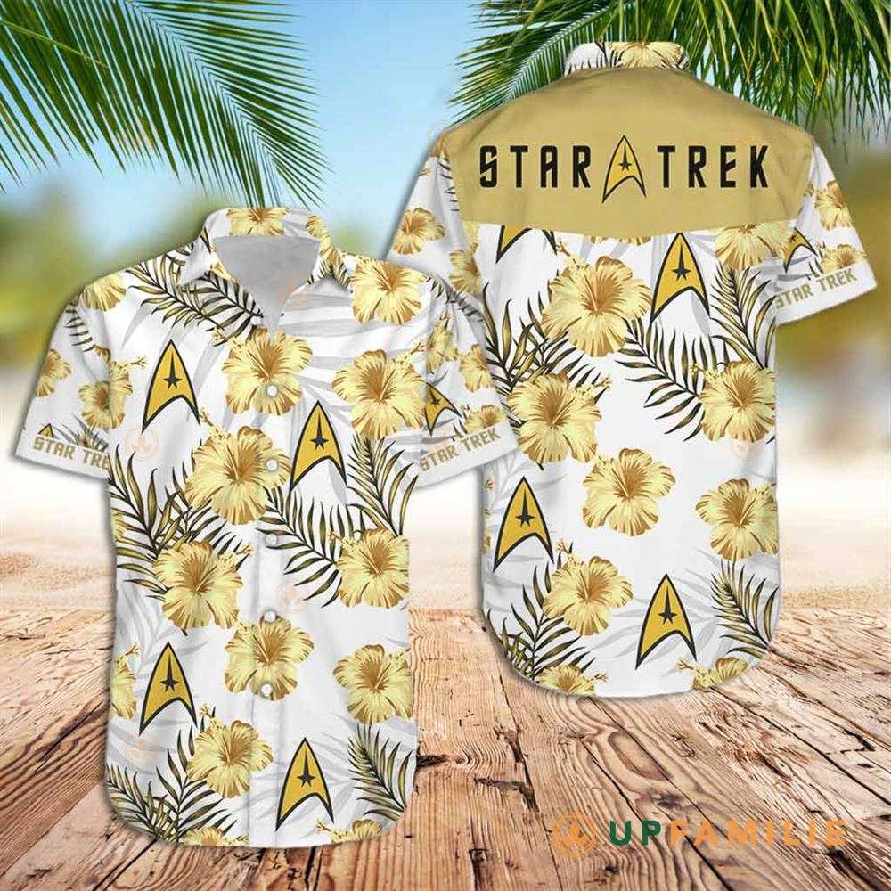 Star Trek Hawaiian Shirt Tropical Floral Best Hawaiian Shirts