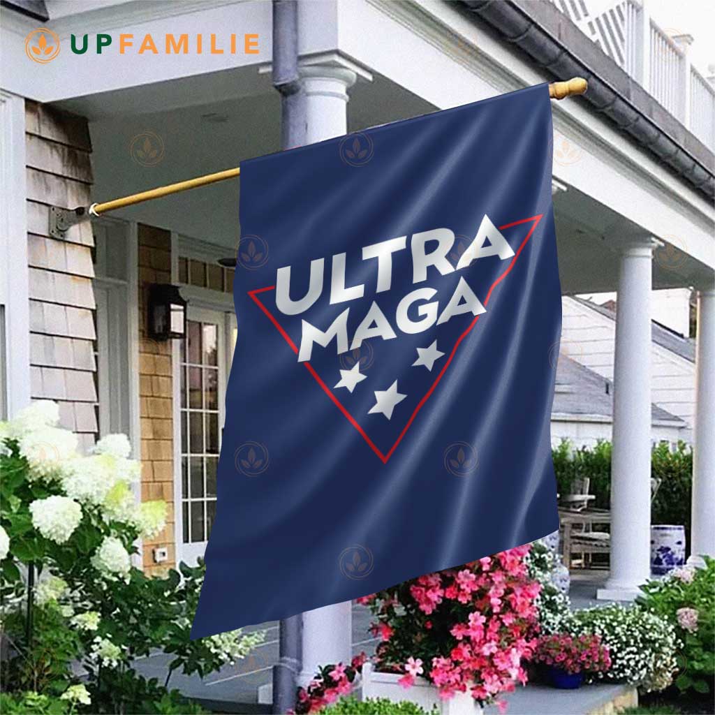 Ultra Maga Flag Star Flag