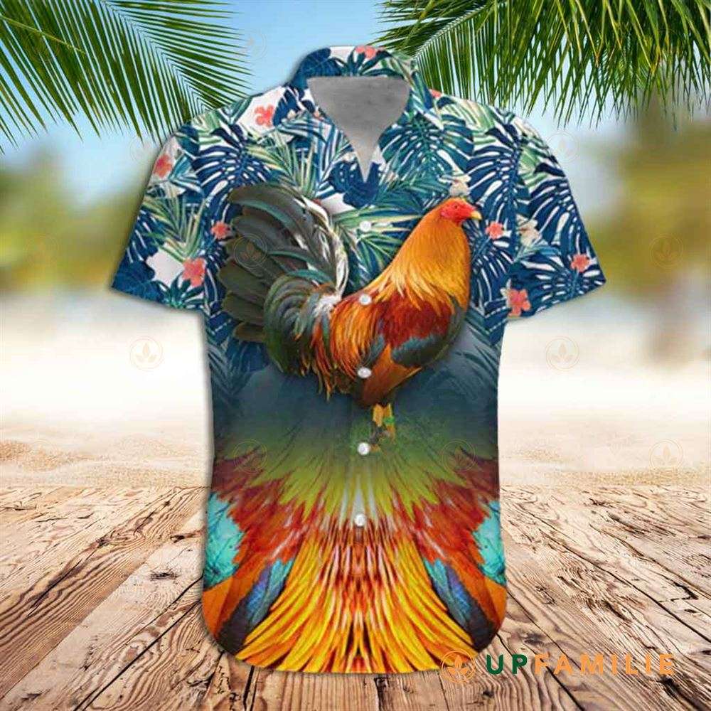 Rooster Hawaiian Shirt 3d Rooster Hawaiian Shirt