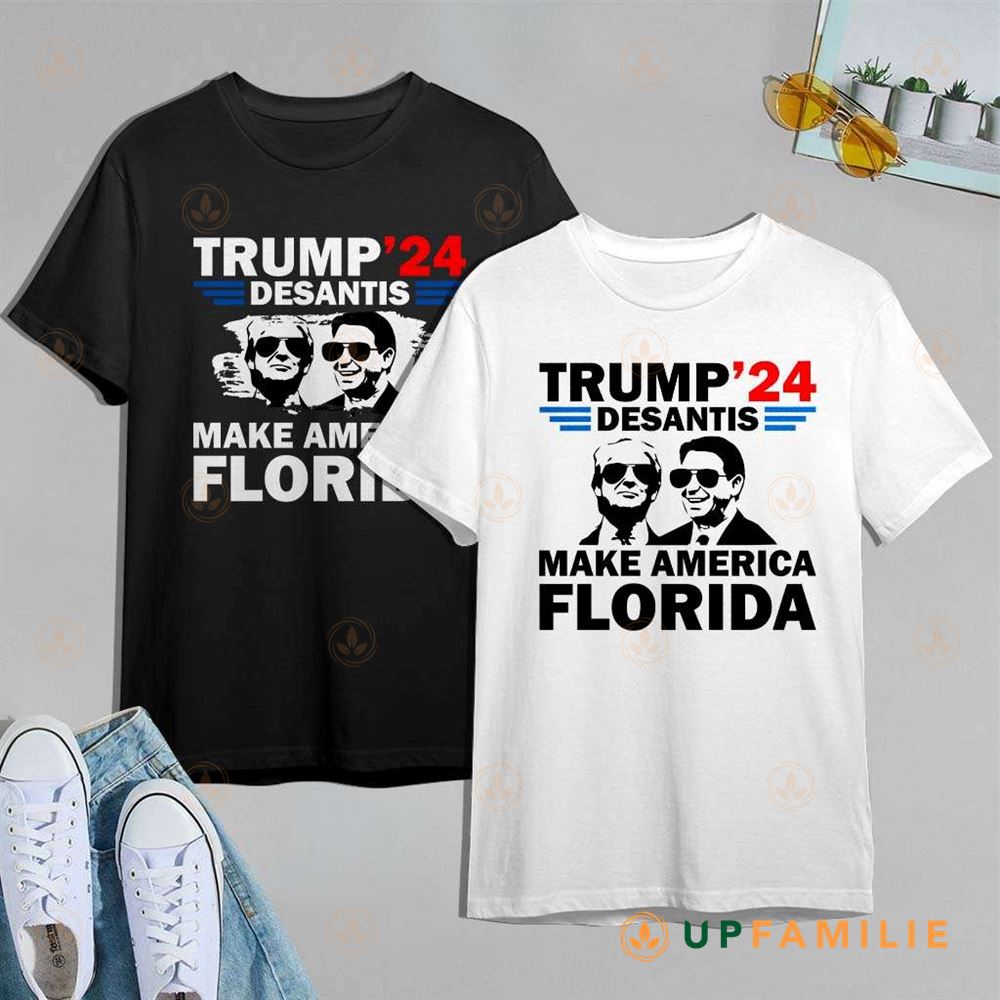 Trump'24 Desantis Make America Florida Trending T-shirt
