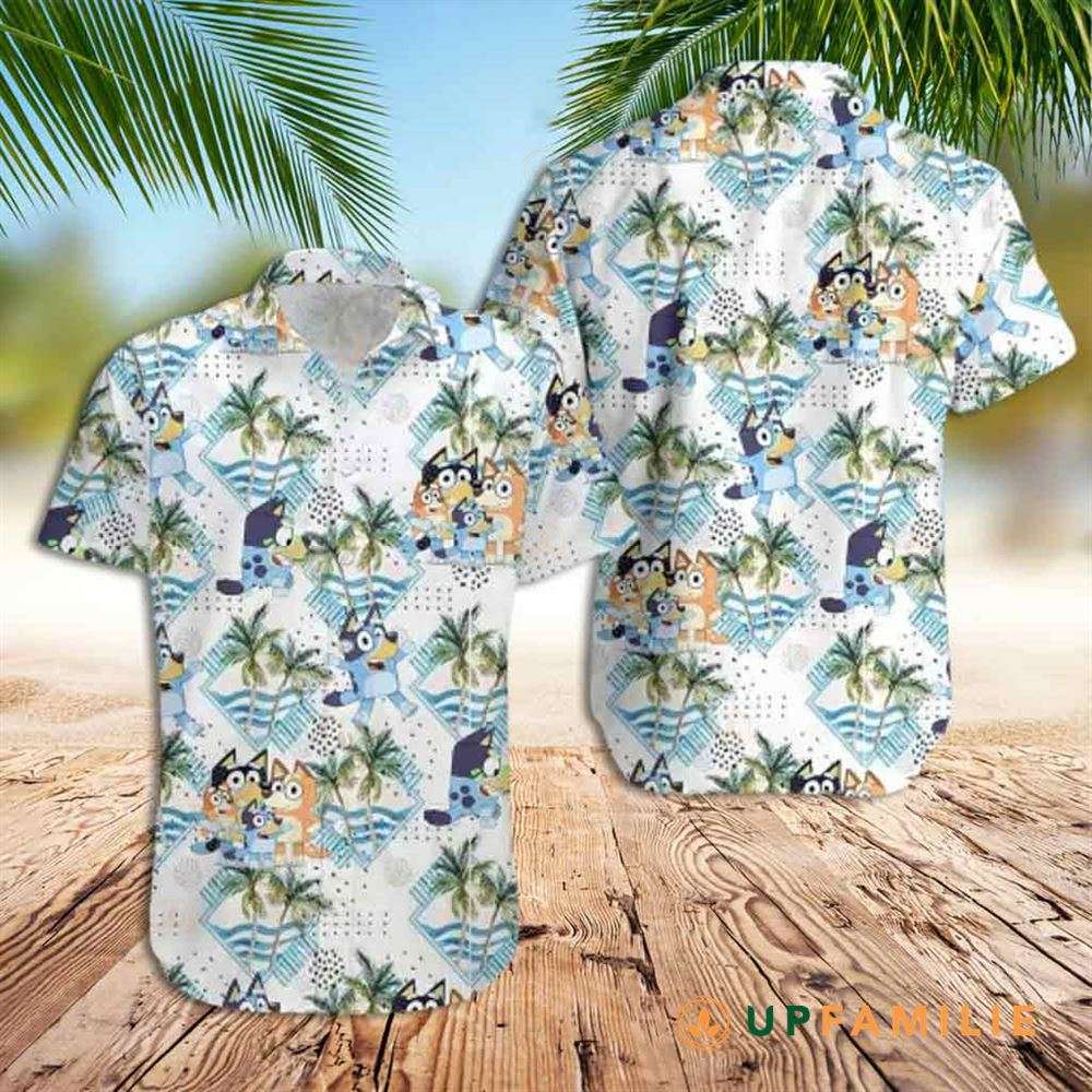 Bluey Hawaiian Shirt Bluey Family Best Hawaiian Shirts