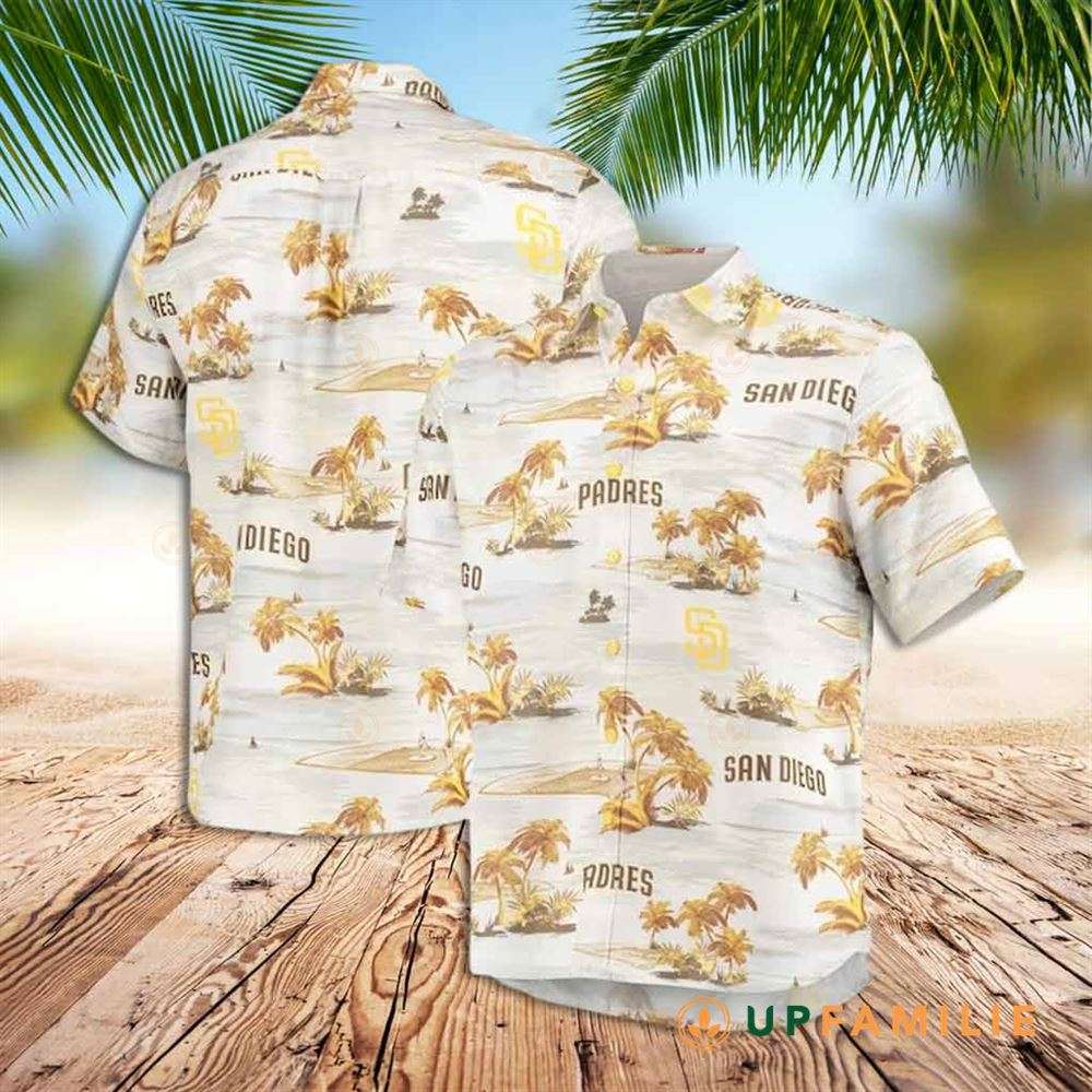 Padres Hawaiian Shirt Giveaway Mlb San Diego Padres Coconut Aloha Shirt